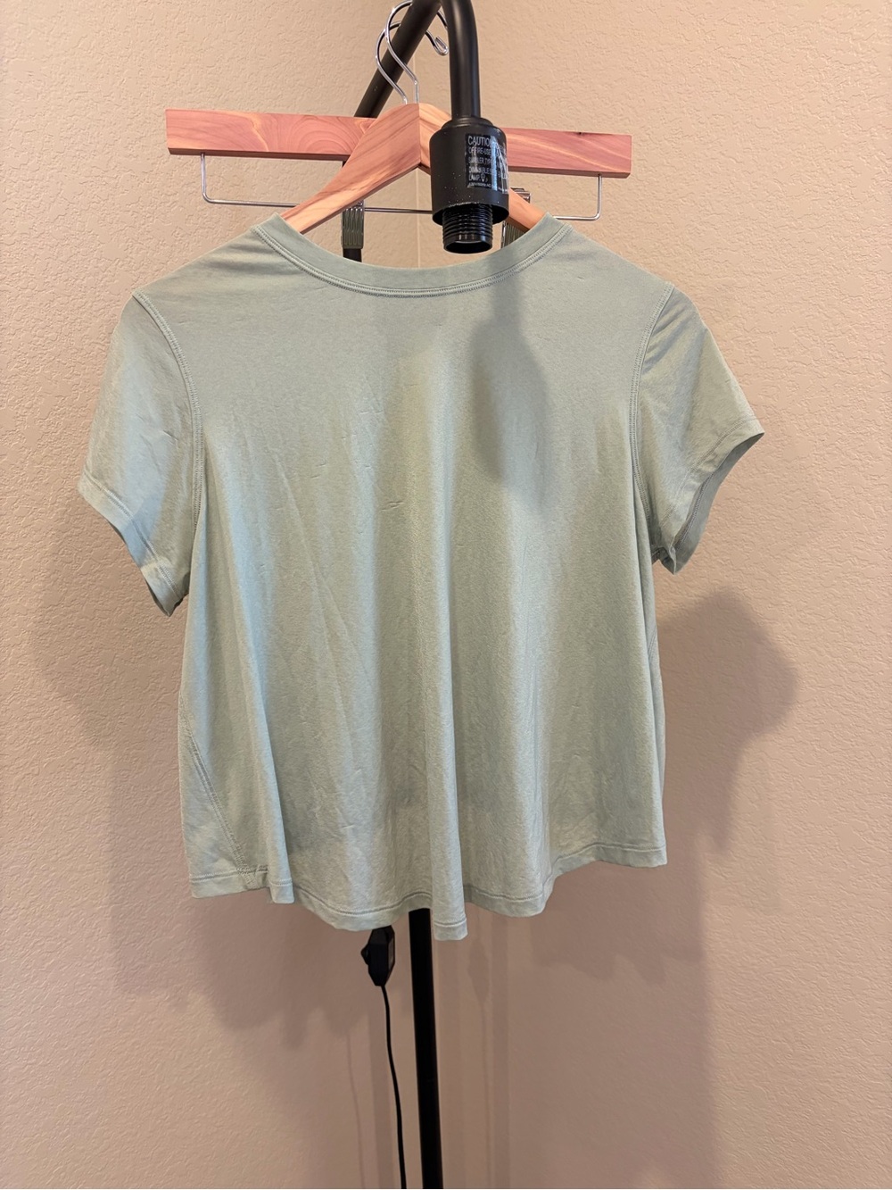 lululemon athletica Sage Green Short Sleeve Tee